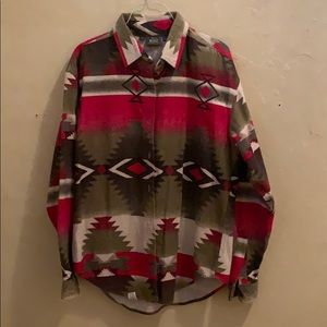 Woolrich 90s western shirt